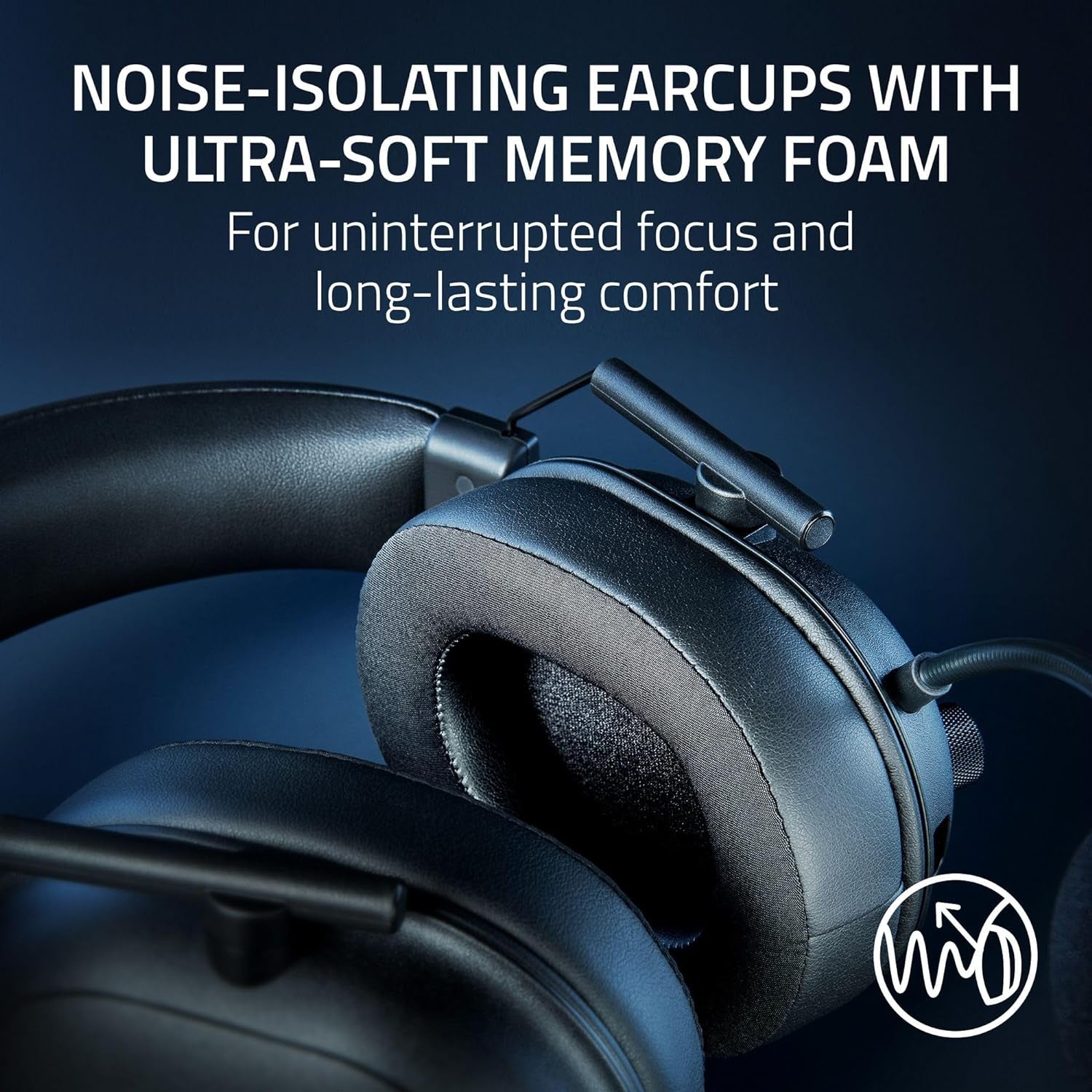 Blackshark V2 Hyperspeed Wireless Gaming Headset: 2.4Ghz, Bluetooth or USB - THX Spatial Audio - Titanium 50Mm Drivers - 70 Hr Battery - for Xbox Series X, Series S, PS5, PC, Switch 2 - Black