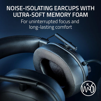 Blackshark V2 Hyperspeed Wireless Gaming Headset: 2.4Ghz, Bluetooth or USB - THX Spatial Audio - Titanium 50Mm Drivers - 70 Hr Battery - for Xbox Series X, Series S, PS5, PC, Switch 2 - Black