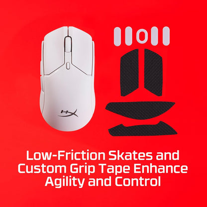 Pulsefire Haste 2 Mini – Wireless Gaming Mouse for PC Compact Lightweight Bluetooth 2.4Ghz White