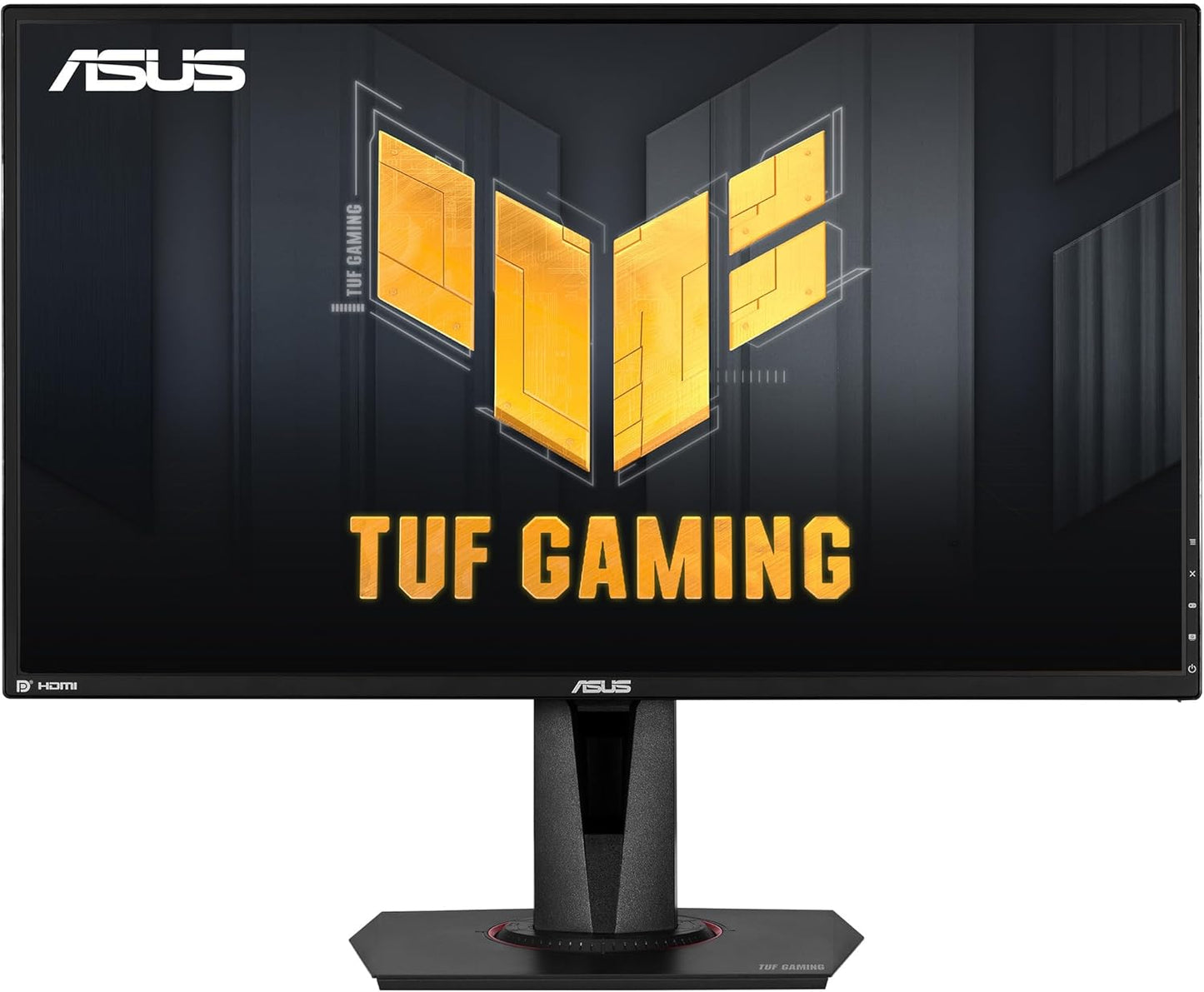TUF Gaming 27" 2K HDR Gaming Monitor (VG27AQ) - QHD (2560 X 1440), 165Hz (Supports 144Hz), 1Ms, Extreme Low Motion Blur, Speaker, G-SYNC Compatible, VESA Mountable, Displayport, HDMI ,Black