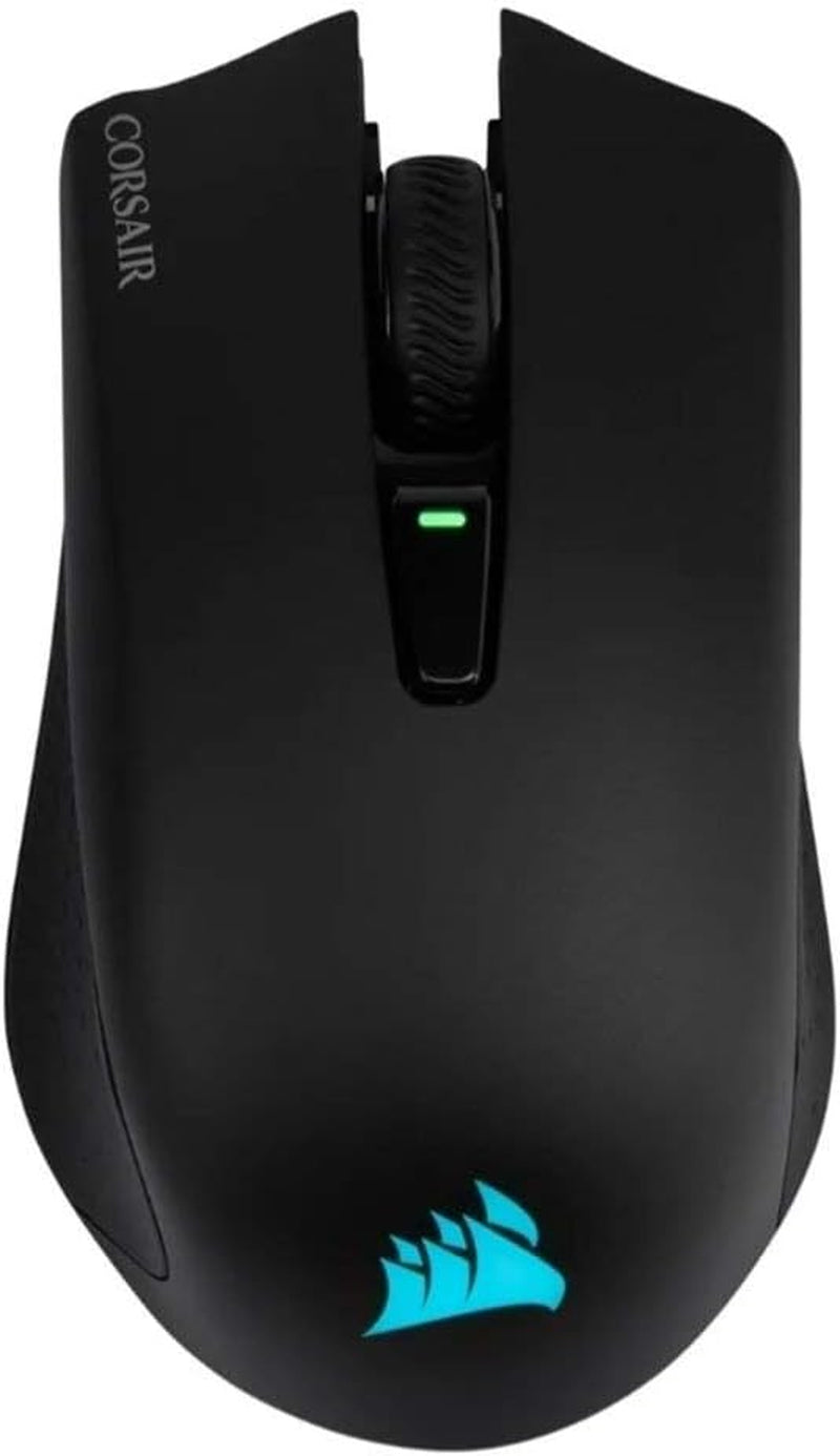 Harpoon Wireless RGB Lightweight FPS/MOBA Gaming Mouse – 10,000 DPI – 6 Programmable Buttons – Low-Latency Bluetooth – Icue Compatible – PC, Mac, PS5, PS4, Xbox – Black